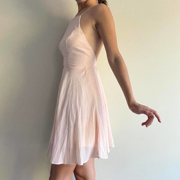 Light pink dress blush LULUS - Picture 2 of 4